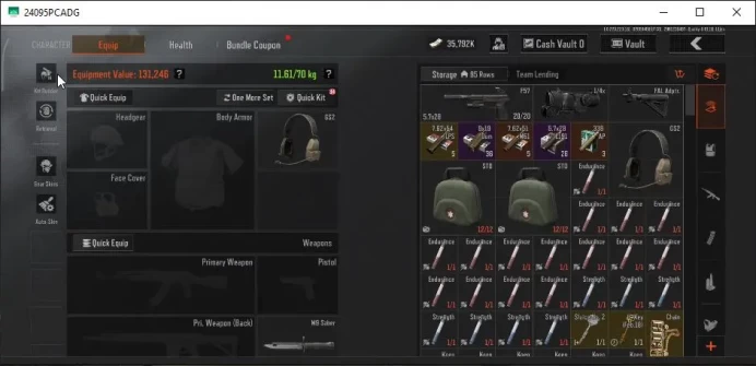 [MOBILE] Lv30|SV 36M|CV 35M|DT MDR Koi,Famas Combust,MCX Koi,Etc|CN ON|Log Infinite|Check SS (AB2496)