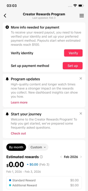 Instanly Delivery/ Monetized 16K Followers+70K Likes Account/ Creator Rewards Program Activated/ Live Stream/ Full Access