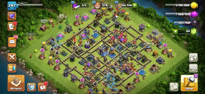 OP TH 18 ACC | HEROES 100_100_87_75_50 | 5 EPIC EQUIPMENTS | SPIKEY BALL MAX | NC 500 | XP 247 | 13 KING , 12 QUEEN , 11 WARDEN , 8 RC SKINS