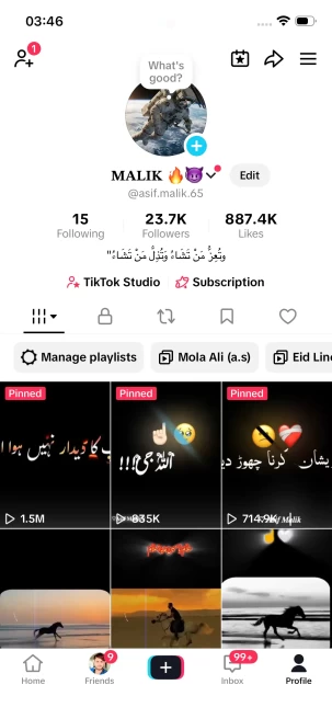 Instanly Delivery/ Monetized 23K Followers+800K Likes Account/ Creator Rewards Program Activated/ Live Stream/ Full Access