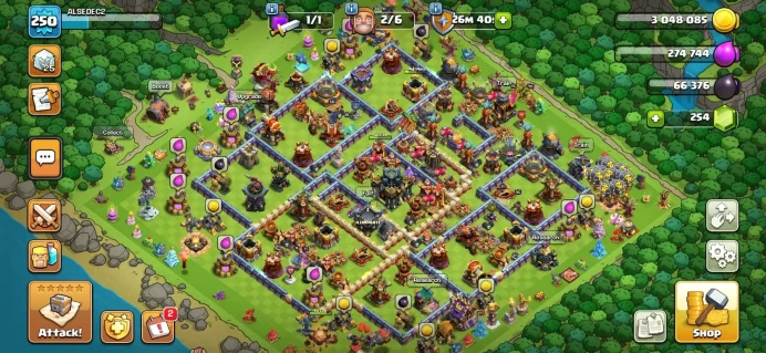 | TH 17 ACC | HEROES  95_96_79_71_50 | XP LVL 250 [ HIGH ] | 327 CWL MEDALS | WAR STARS 3678 [ HIGH ] | NC 500 | 9 EPIC EQUIPMENTS | BH 10