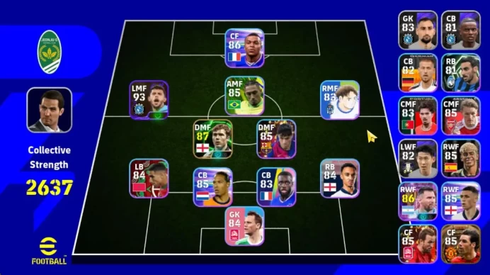 Mobile|PES 2026|Big Time Ruud Van Nistelrooij,Paul Scholes,M Nunes,kylian Mbappe,Lamine Yamal,Etc|TakeEmail|(EF1235)