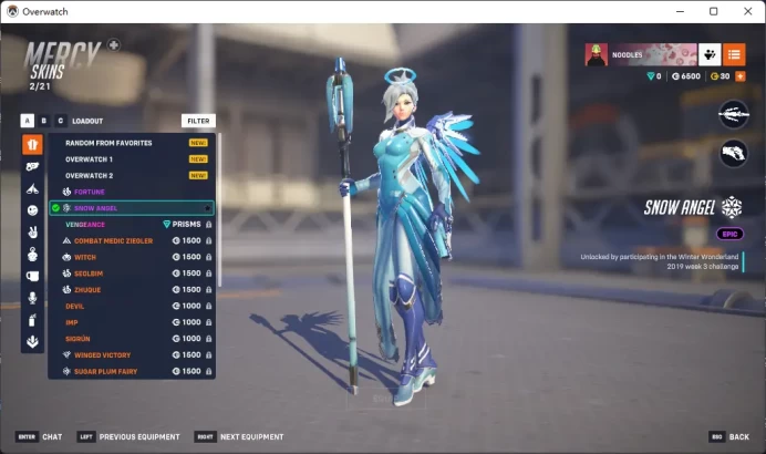 Snow Angel / MERCY / Full Mail Access / see the picture / Please Read Description / upqr