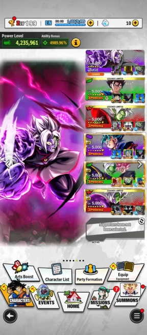 D898-IOS+Android-Nice Account-9 UL(Zamasu+SS Goku+Frieza+SS4 Gogeta+Gohan)+62 Legend+Vip Equipment+Good Zenkai+Good Team Daima+Fusions+Future
