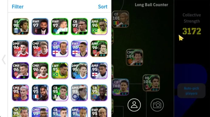 Mobile|Bryan Robson,Desire Doue Blitz Curler,Ruud Gullit Low Screamer,Oliver Kahn GK Spirit Roar,D Huijsen,Etc|TakeEmail(EF1245)