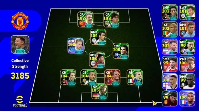 Mobile|Virgil Van Djik(Long-Reach Tackle),Lothar Mattaus(Phenom Pass),Kevin De Bruyn (Phenom pass),Etc|TakeEmail|(EF1243)