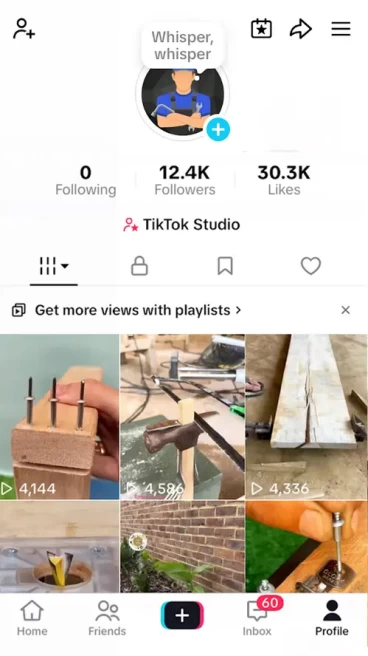 Instanly Delivery/ Monetized 12K Followers+30K Likes Account/ Creator Rewards Program Activated/ Full Access