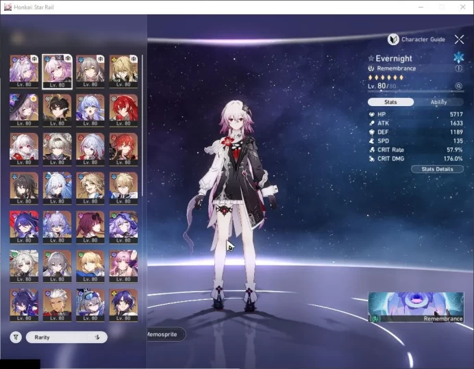 Asia|TL 70|7K SJ+21SPass|19 Limited|Acheron,Jingliu,Topaz,Kafka]+Sign,Castorice,Evernight,TheHerta,etc|Take Mail|CheckSS|HSR5437