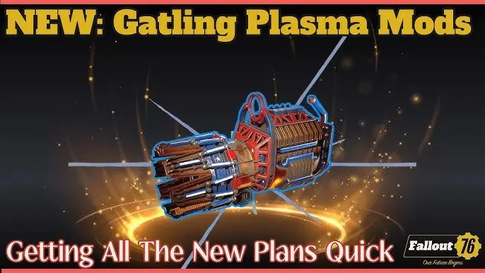 Bundle 6 Plans: [Gatling Plasma Large/Swift/Stinging/Accelerated/Calibrated/Core Receptacle] 
