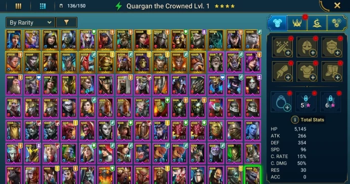 Starter acc with Basim : 86k energy / 58 mln coins / Hephraak, Razelvarg, Grohak, Arix, Ninja + 19 Login Legendaries / Daithi