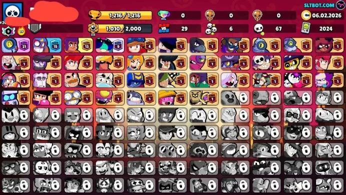NUMBER BW: 40 - MAX:9- HYPER:12 - Lvl:17- SKINS:48 - TROPHIES: 1210 - Gems:287 - Supercell ID - BEST SELECTED