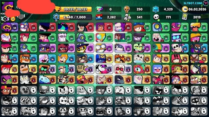NUMBER BW: 67 - MAX:19- HYPER:20 - Lvl:121- SKINS:115 - TROPHIES: 20131 - Gems:76 - Supercell ID - BEST SELECTED