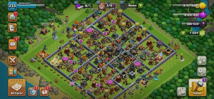 CRAZY TH 17 ACC | 95_100_67_70_47 | 14 EQUIPMENTS | XP 233 | 7684 GEMS | MAGIC ITEMS STACKED | 549 CWL MEDALS | FREE NC | 13 HERO SKINS | BH 10