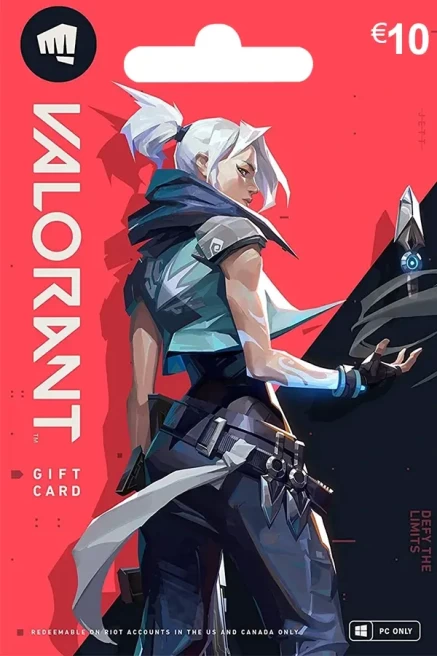 VALORANT Gift Card 10 EUR (PC) - EU Valorant Riot Points Keys - EUROPE
