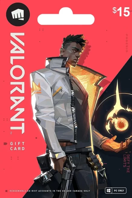 VALORANT Gift Card 15 USD (PC) - US Valorant Riot Points Keys - United States