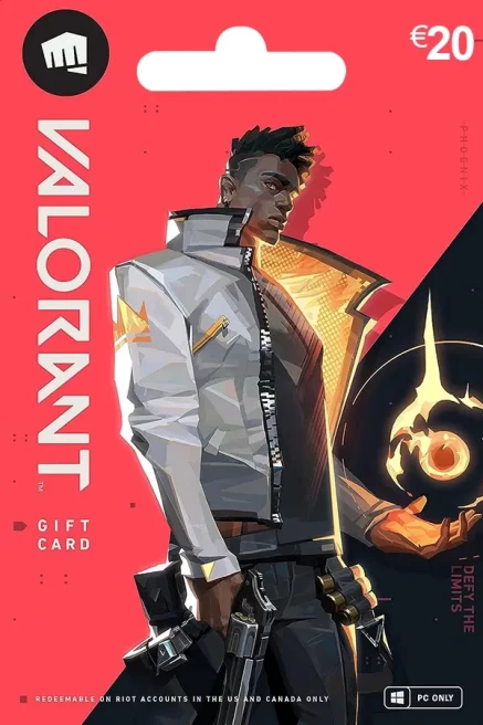 VALORANT Gift Card 20 EUR (PC) - EU Valorant Riot Points Keys - EUROPE
