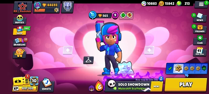 [Code 9311] Level 170 / 44k Trophy + 307 Skins + Shelly Star / Very Rare