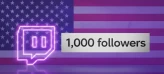 Twitch 1000 Followers USA IP - Full Owner Access Included