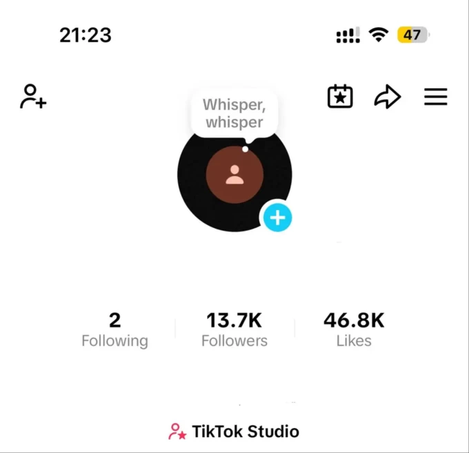FR France| Account 13.7K Real Followers /Creator Rewards Program Active/46.8K Real Likes/ Email Include