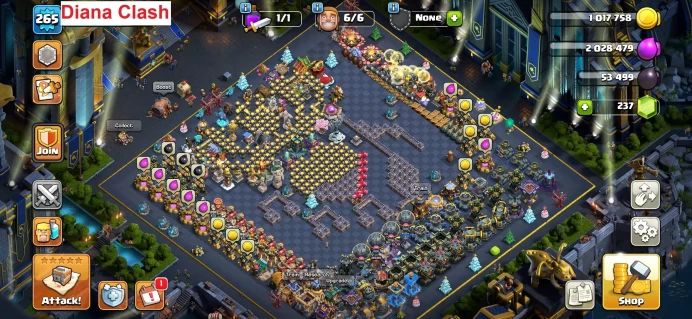 TH18-XP265-(1 level left to max out 5 heroes- 125 Max Walls- 2 Skin Maps- 8 Epic Max Equipment+ 1 Level 26 Equipment)- 3928 Varastar- 