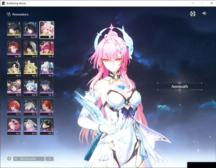 NA |UL 46|3 Limited| Aemeath+Sign, Chisa+Sign, Lupa+Sign |DB Lv29|MC Female|Log Kuro|Check SS (WW2577)