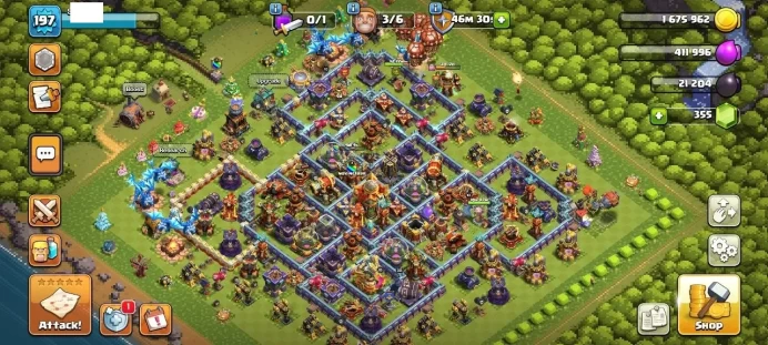 th 16 level 197 with 3 heroes skins with lifetime waranty
