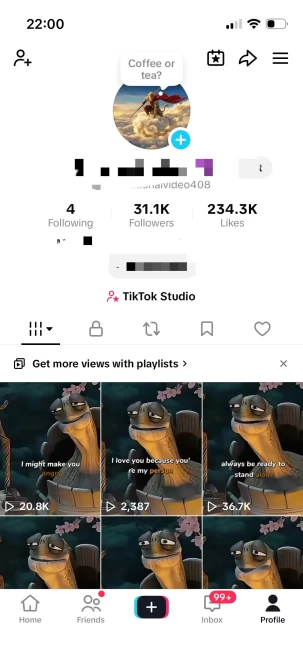 Instanly Delivery/ Monetized 30K Real Followers+200K Real Likes Account/ Creator Rewards Program Activated/ Live Stream/ Full Access