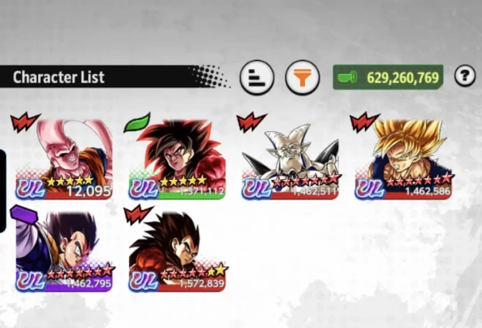 D913-IOS+Android-6 UL(Super Buu+SS4 Goku+SS4 Vegeta)+629 Millions Power+30 Legends+Vip Equipment+Good Team GT+Vegeta Saga+SS2 Goku+Goku Kid GT