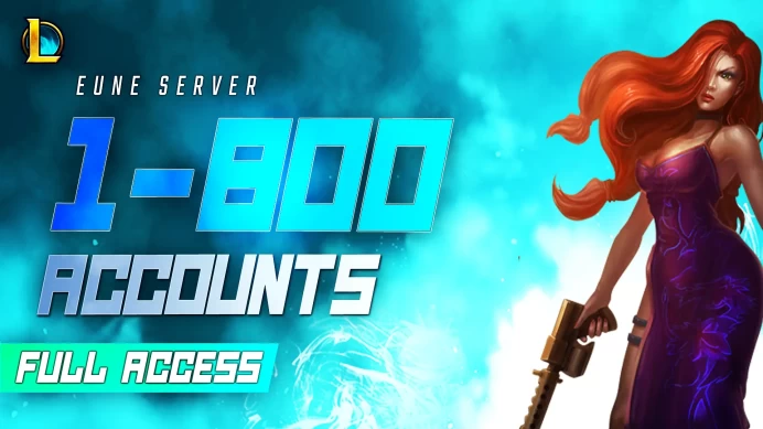EUNE | 1-800 SKINS FULL ACCESS LEAGUE OF LEGENDS ACCOUNTS