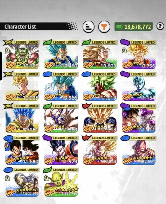 D911-IOS+Android-UL Super Buu Full Red Star+18 Legends+Good Equipment+Piccolo 9 Red Star+Android 13+Buu Kid+Good Team