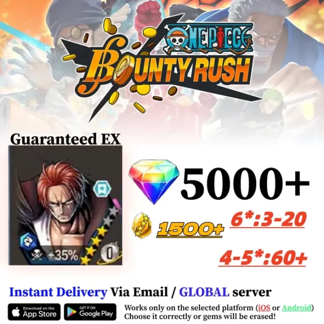 Global-ios | Old RED Shanks |5000-5500 gems |1500+ shards | Fast delivery