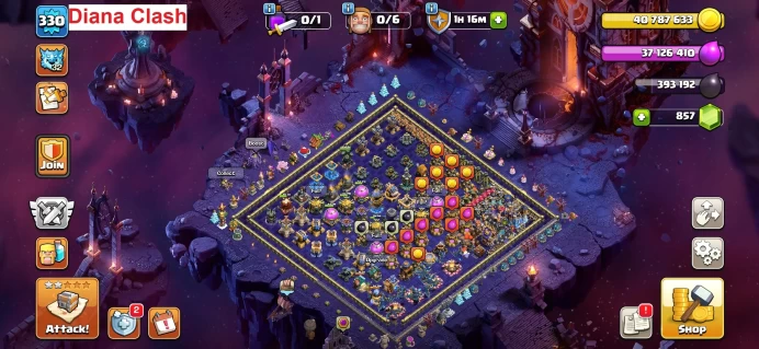 TH18-XP330-(4 Max Heroes-63 Max Walls-3 Skin Maps)-11 Hero Skins- 3 Max Epic Equipment-2415 Raid Medals-Lifetime Warranty-Immediate Delivery