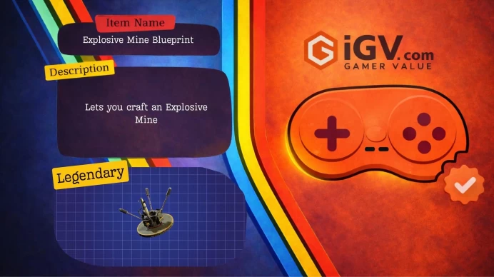  ⮞ Explosive Mine Blueprint ⮜  10-Minute Fast Service  ⮞ AKMShoppp ⮜