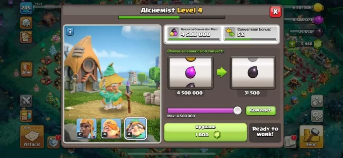 SPECIAL TH 18 SAFE (5500 GEM), BEST GUARDIAN, BEST HELPER HUT,EPIC EQUIPMENT ,SKIN & SCENERY, (204)