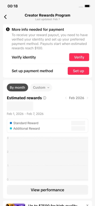 Instanly Delivery/ Monetized 22K Followers+90K Likes Account/ Creator Rewards Program Activated/ Live Stream/ Full Access