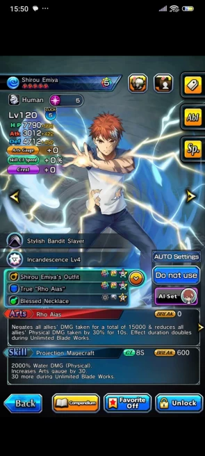 GS152 | Rank 117 - 27 Ascend Unit - 220/300 Units - Rimuru 120 luck - Santa Shion 120 luck - Saitama 120 luck - 31 MLB Unit - 10 Ascend Unit -