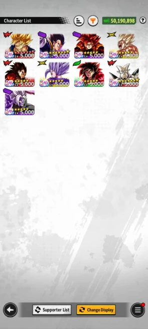 ANDROID+IOS- 9 UL (Zamasu+ssj Goku+ss4 Goku+ss4 Vegeta+Gohan Beast+ss4 Gogeta+Shenron)+ Some Legends Limited (D134)