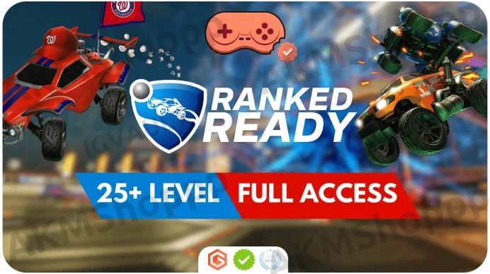 Rocket League Smurf Accounts ◈ Ranked Ready ◈ Level 25 ◈ Ready For Ranked ◈ Full Access with Original Mail ◈ First mail ◈ Instant Delivery