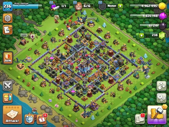 Th 18 max/Hero(100.100.74.75.50) wall 15.16/ Defend strong/ level 236/Lifetime warranty(C2154)