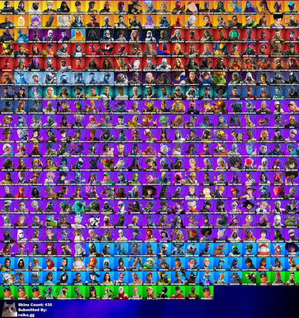 [3in1] / Instant • FN (All Platforms) • 435 skins • Master Chief • Naruto • Balenciaga • FNCS Champion Seeker • Full Access • 2 Gifts