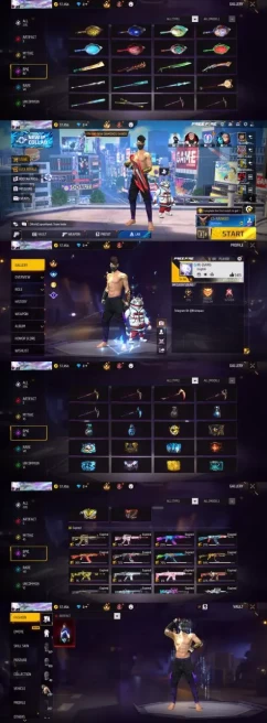iOS/Android- Global - Level 66 - Rank Gold - Set 182 - Emote 47 - Weapon 285 - Artifact 5 - Mythic 45 - Epic 82 - Code1211
