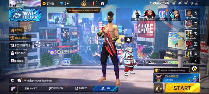 iOS/Android- Global - Level 66 - Rank Gold - Set 182 - Emote 47 - Weapon 285 - Artifact 5 - Mythic 45 - Epic 82 - Code1211