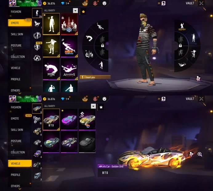 iOS/Android- Global - Level 60 - Rank Diamond - Set 64 - Emote 26 - Weapon 213 - Artifact 6 - Mythic 28 - Epic 53 - Code1248