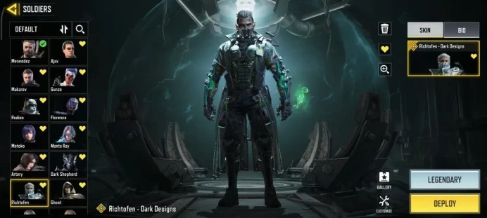 1 Save 100% Safe - iOS Android - Level 400 - 9 Mytich - 30 Legendery - Manta Ray - Motoko - Richtofen - Code1272