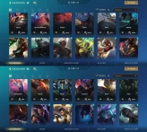iOS/Android - EU - Level 133 - Champions 132 - Skins 97 - Legendary 13 - Code1282