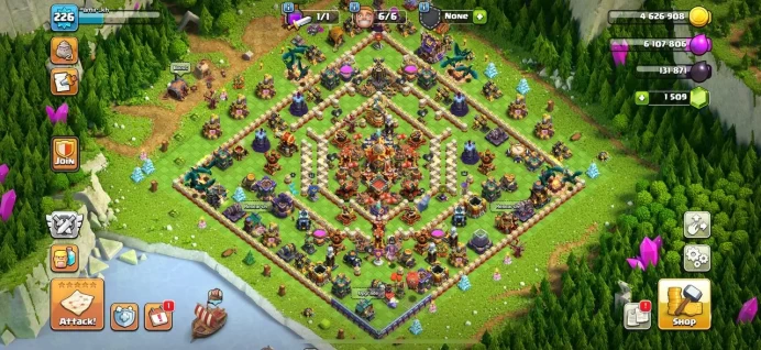 Th 16 max/Hero(80.82.55.63.43) wall 16.17( max) Defend strong/ 300 medal league/ Lifetime warranty (C2165)