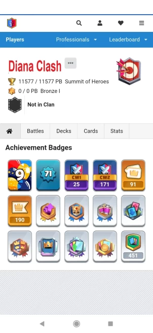 Level 71-KT15- 15 Max Cards Level 16- 8 Level 15- 17 EVO Cards -91 Emotes- Free Name Change-7 Skin Towers- 1 Hero Card- Lifetime Warranty