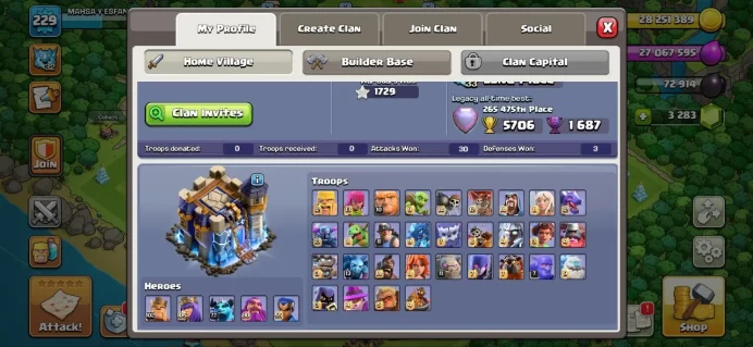 Th_18(HEROS FULL MAX)(24 EQUIPMENT MAX)(DEF & TROP & PET MAX)(LIFTIME WARANTY)
