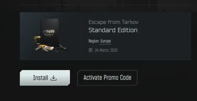 EU | Escape From Tarkov | Standard Edition