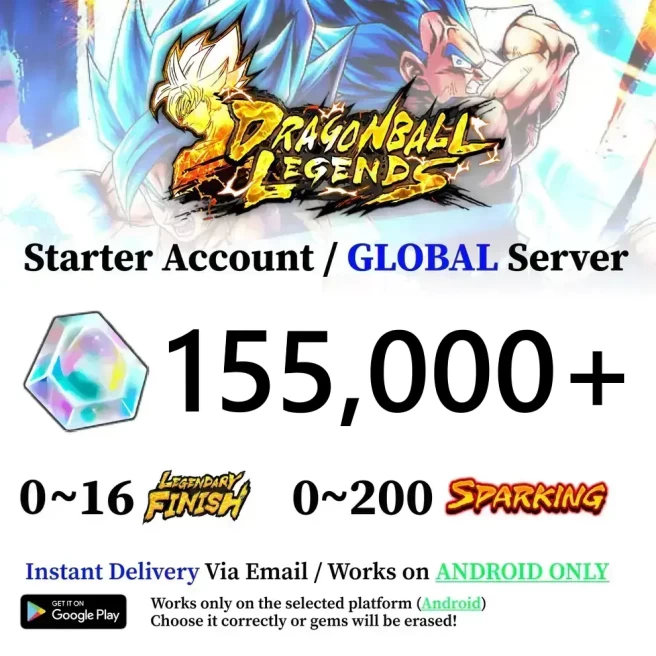 Android 155,000+ Chrono Crystal Accounts - Automatic Delivery - Bandai ID Login